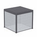 TMG LIVING 10' x 10' Aluminum Motorized Louver Roof Pergola with Side Screens, TMG-LPG11