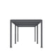 TMG LIVING 10' x 20' Aluminum Louver Slatted Pergola, With Manual Adjustable Louver Blades, TMG-LPG20