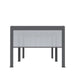 TMG LIVING 10' x 20' Aluminum Motorized Louver Pergola with Side Screens, TMG-LPG21