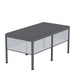 TMG LIVING 10' x 20' Aluminum Motorized Louver Pergola with Side Screens, TMG-LPG21