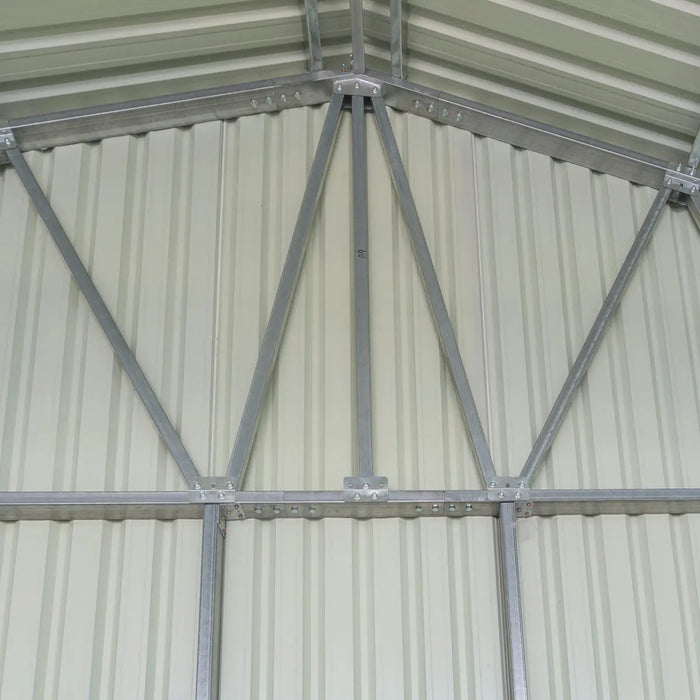 30' x 50' Metal Garage Shed – Steel Building with 11’ Clearance High Front Doors, Side Entry Door, 16 GA Steel Structure TMG-MS3050 TMG Industrial