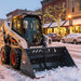 Heavy-Duty 60" Skid Steer Snow/Mulch Bucket, Bolt-On Cut Edge, 1500-lb Weight Capacity, Universal Quick Mount, TMG-SN60 TMG Industrial