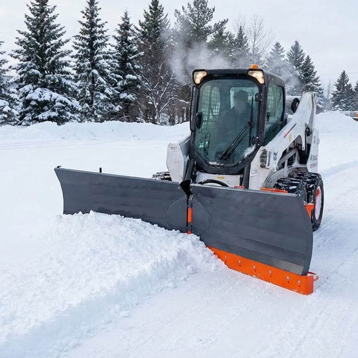 10’ U/V Angle Blade Snowplow, Metal Edges, 6 Positions, Accumulator & Solenoid Valve, 40-90 HP Tractors, TMG-SP10X TMG Industrial