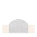 TMG Industrial Front End Wall Kit, Compatible with TMG-ST2041CV and TMG-ST2021CE installed with standard height container (8’6”), TMG-ST20FW8V