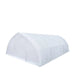 TMG Industrial 30' x 40' Peak Ceiling Storage Shelter with Heavy Duty 17 oz PVC Cover & Drive Through Doors, TMG-ST3040V