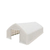 9x15m Straight Wall, Peak Ceiling Storage Shelter with 300 GSM PECover, TMG-ST3050E