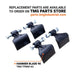 TMG Industrial 60” Flail Mower, 3-Point Hitch, 30-60 HP Tractor, PTO Drive Shaft, TMG-TFM60