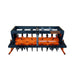 TMG Industrial 3 Point Hitch Drum Plug Aerator, 50” Working Width, Cat 1 & Cat 2 Tractors, 5” Plug Length, TMG-TLA50