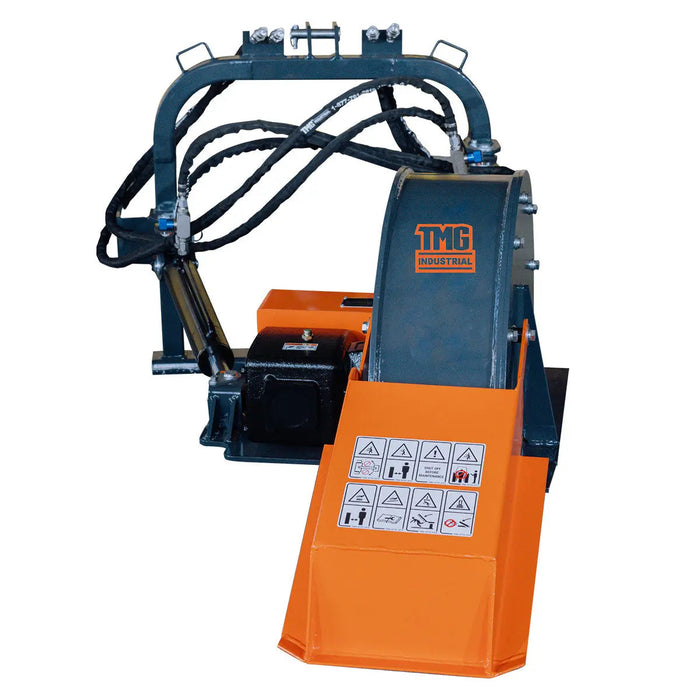 3-Point PTO Stump Grinder, 20-60 HP, Cat 1 & 2 Hookups, 12" Below & 18" Above Ground, 40° Cutting Arc, TMG-TSG24