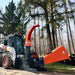 TMG Industrial 6" Skid Steer Wood Chipper, Gravity-Fed, Universal Skid Steer Mount, TMG-WC62S