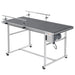 VEVOR Belt Conveyor, 59 x 23.6 inch Conveyor Table, Heavy Duty Stainless Steel Motorized Belt Conveyor for Inkjet Coding Applications Powered PVC Belt Anti-Static Adjustable Speed (Double Guardrail), DOBA-CB59
