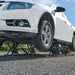 VEVOR Car Lift, 25.6" Max. Height, 5,000 LBS Capacity Portable Car Lift, with Extended-Length Plates, Heavy-duty Carbon Steel Truck Lift with 120V Power Unit, Auto Car Jack Lifts for Home Garage Shop, DOBA-ALT5000