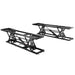 VEVOR Car Lift, 25.6" Max. Height, 5,000 LBS Capacity Portable Car Lift, with Extended-Length Plates, Heavy-duty Carbon Steel Truck Lift with 120V Power Unit, Auto Car Jack Lifts for Home Garage Shop, DOBA-ALT5000