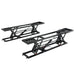 VEVOR Car Lift, 25.6" Max. Height, 5,000 LBS Capacity Portable Car Lift, with Extended-Length Plates, Heavy-duty Carbon Steel Truck Lift with 120V Power Unit, Auto Car Jack Lifts for Home Garage Shop, DOBA-ALT5000