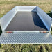 Variant 9’ Heavy Duty Utility Tilt Trailer with Ramp, 5’ x 9’ Inner Box, MFR #: 754Tilt, Made in Canada