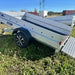 Variant 9’ Heavy Duty Utility Tilt Trailer with Ramp & Tarp Cover, 5’ x 9’ Inner Box, MFR #: 754TiltTarp, Made in Canada