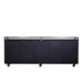 Pro Series 9-Ft 30-Drawer Workbench with Stainless Steel Top, Ball Bearing Double Slides & Casters, TMG-WB930