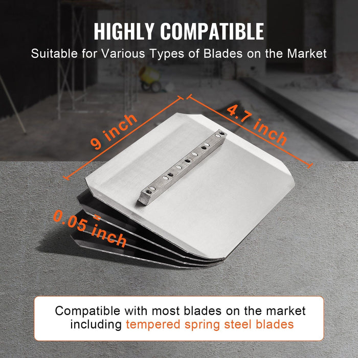 38" Walk-Behind Power Trowel, 6HP Gas-Powered Cement Finishing Machine with Float Pan Blade, DOBA-PT38