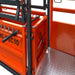 TMG Industrial 10’ Cattle Work Chute 4500-lb Weight Scale, Side Exit, Upper/Lower Swing Openings, LCD Weight Display, TMG-CSC10