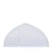 TMG Industrial 30' x 80' Peak Ceiling Storage Shelter with Heavy Duty 17 oz PVC Cover & Drive Through Doors, TMG-ST3080V