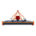 TMG Industrial 60” Rotary Cutter, 3-Point Hitch, 20-60 HP Tractors, 540 RPM, Slip Clutch PTO Shaft Included, TMG-TRC60