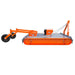 TMG Industrial 70” 3-Point Hitch Slasher Topper Mower, Category 1 & 2, PTO Shaft Included, TMG-TST70