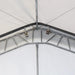 TMG Industrial 80’ x 33’ Dual Truss Storage Shelter Workshop, (3) 19’ Wide Drive-Through Openings, Scaffolding-Style Door Frame Support, TMG-DT3380