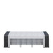 TMG Industrial 80’ x 33’ Dual Truss Storage Shelter Workshop, (3) 19’ Wide Drive-Through Openings, Scaffolding-Style Door Frame Support, TMG-DT3380