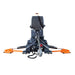 TMG Industrial 9-ft Tractor Swing Backhoe Attachment, Category 1 & 2, 180° Boom and Bucket Rotation, 15” Bucket Included, TMG-TBH90